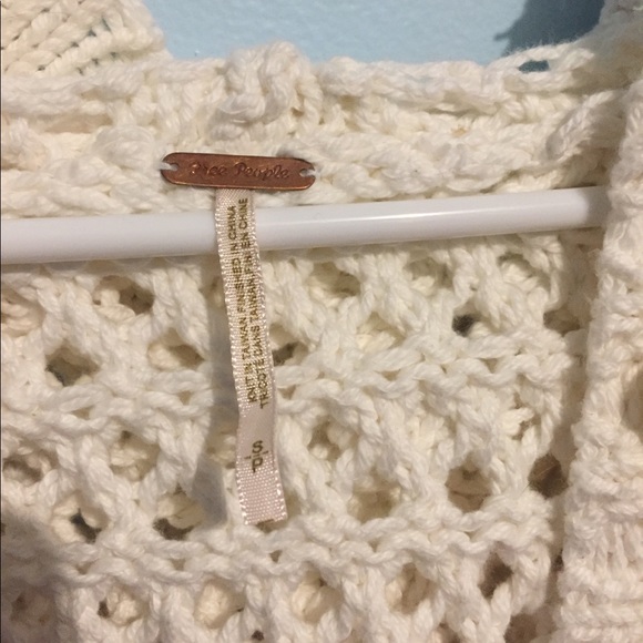 Free People Crochet Cardigan Sweater - Picture 3 of 3